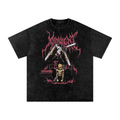 Chainsaw Man Vintage T-Shirt | Anime Streetwear | Oversized Cotton Tee